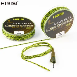 Leadcore 35LB para carpa – 7 metros trenzado 3 colores