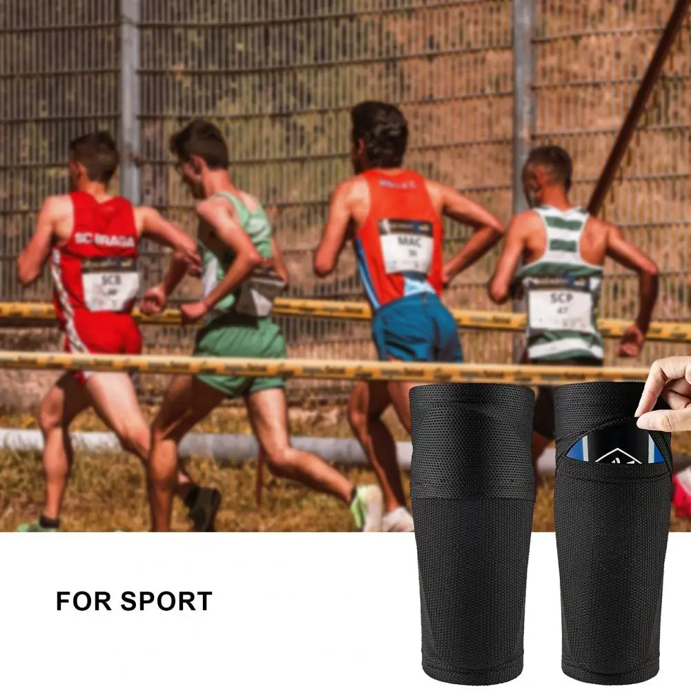 Mangas de espinilleras de fútbol, espinilleras de fútbol resistentes a impactos de alta resistencia para niños, espinilleras juveniles, suministros deportivos - imagen 2