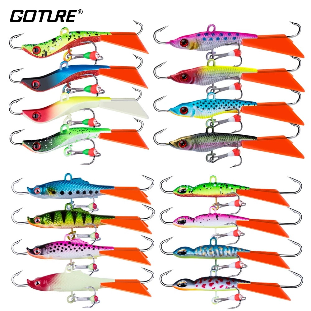 Goture Wobbler luminoso pesca en hielo – Equilibrador trucha y lucio