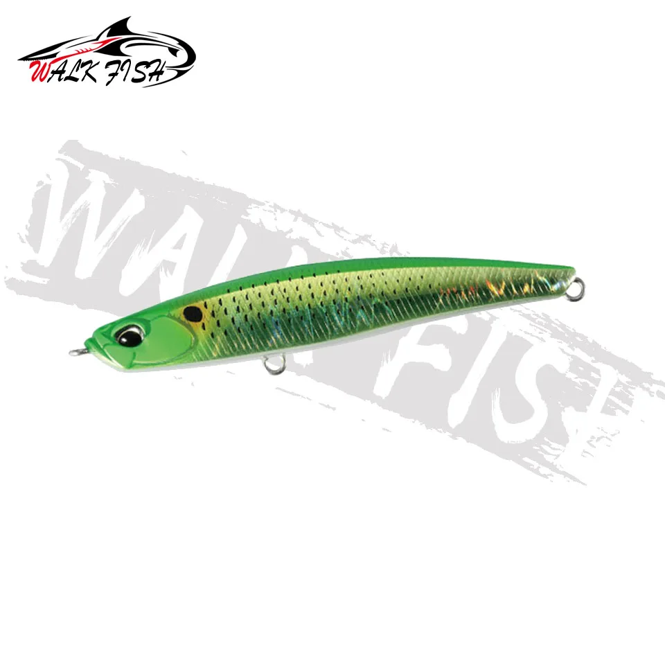 WALK FISH-señuelo de Pesca de lápiz de hundimiento, aparejos de Pesca de lubina de agua salada, sin brillo, Wobbler, 68mm, 8,7g - imagen 5