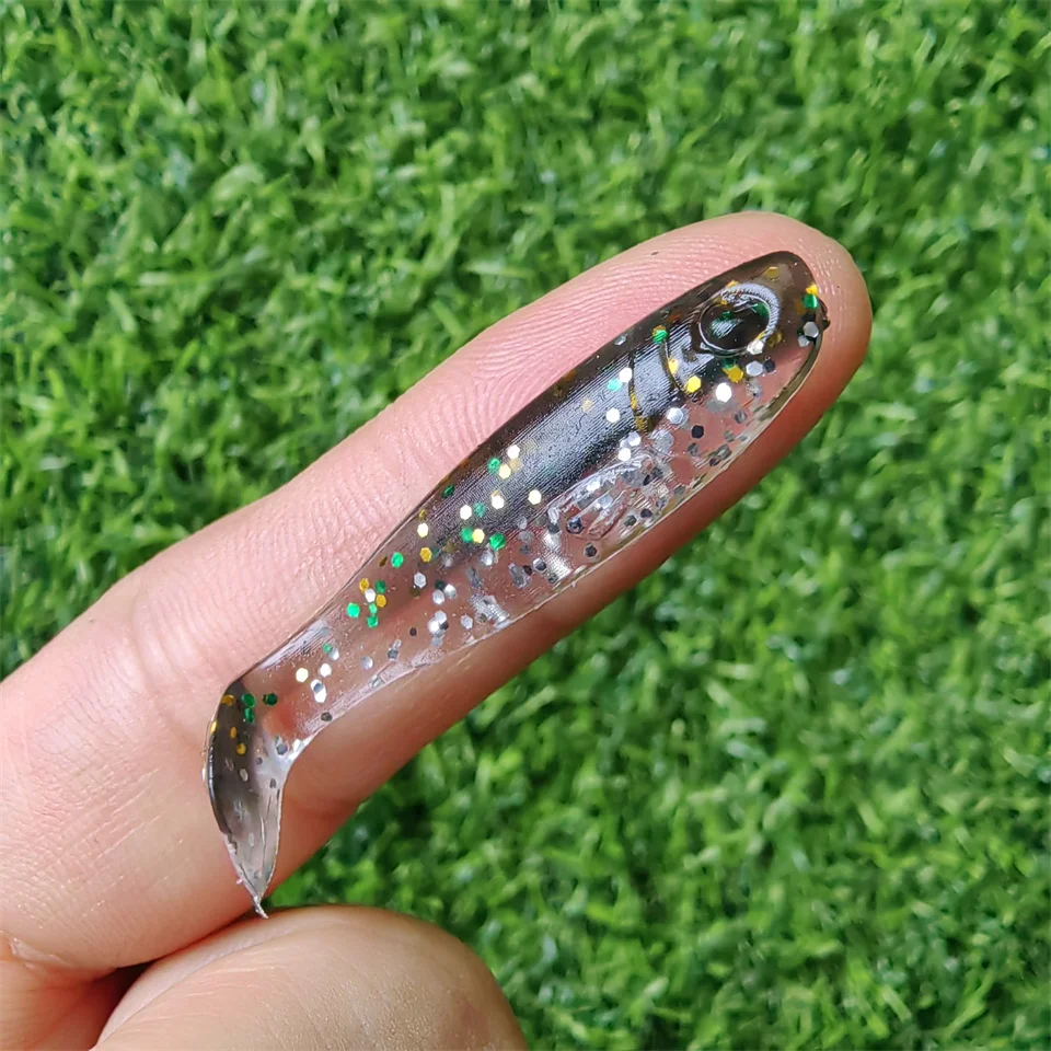 Vinilos Swimbait MUKUN – Señuelos blandos de silicona para pesca en mar