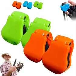 Soporte de pared compacto para caña de pescar con clip fijador