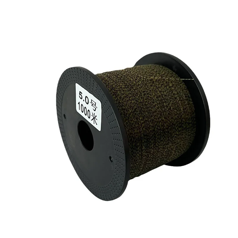 Sedal de pesca con manchas invisibles, 1000M, fluorocarbono, superfuerte, nailon, hundimiento, mosca - imagen 2