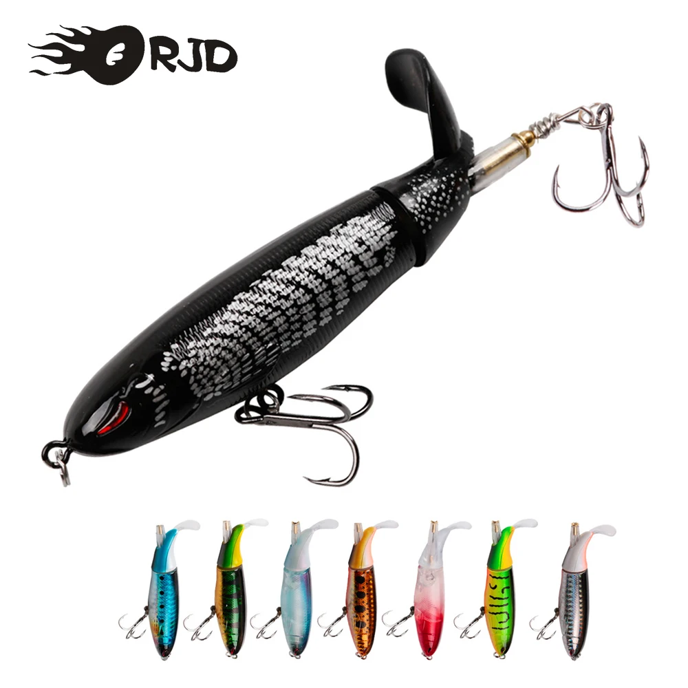 Whopper Plopper Chubby Topwater Señuelo Flotante para Lucio - imagen 2