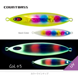 Countbass Señuelos pesca agua salada – Cebo metálico pargo
