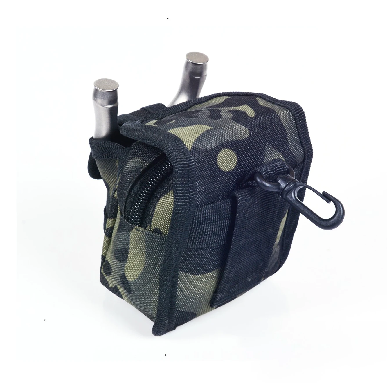Bolsa para tirachinas, almacenamiento de bolas de acero, lona de camuflaje, tiro al aire libre - imagen 4