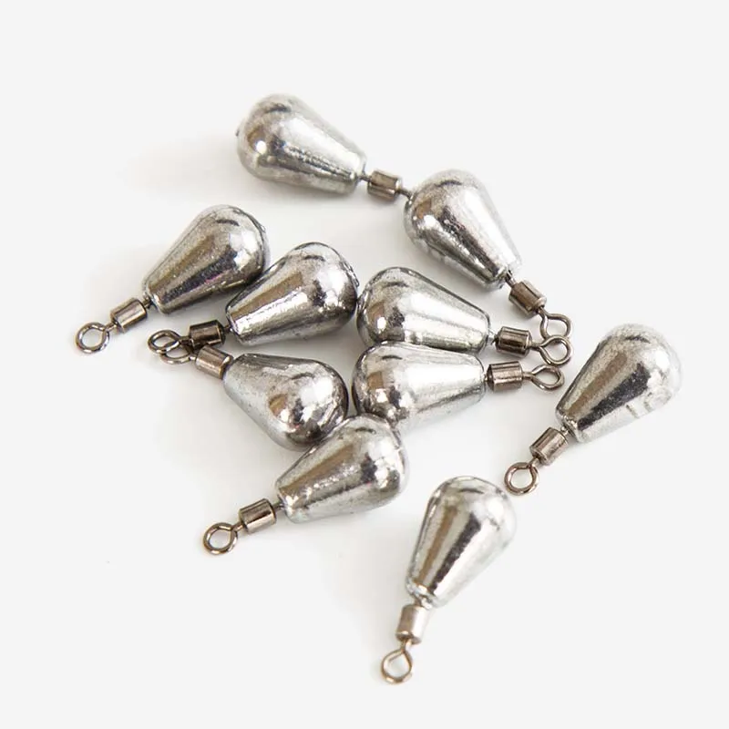 ZUKIBO 40 unids/set Kit de Señuelos de Pesca blandos 10 Uds cebo flotante para camarones, 10 Uds. De plomo, 10 Uds. De anzuelo, 10 Uds. De ojo de pez, accesorios de pesca - imagen 5