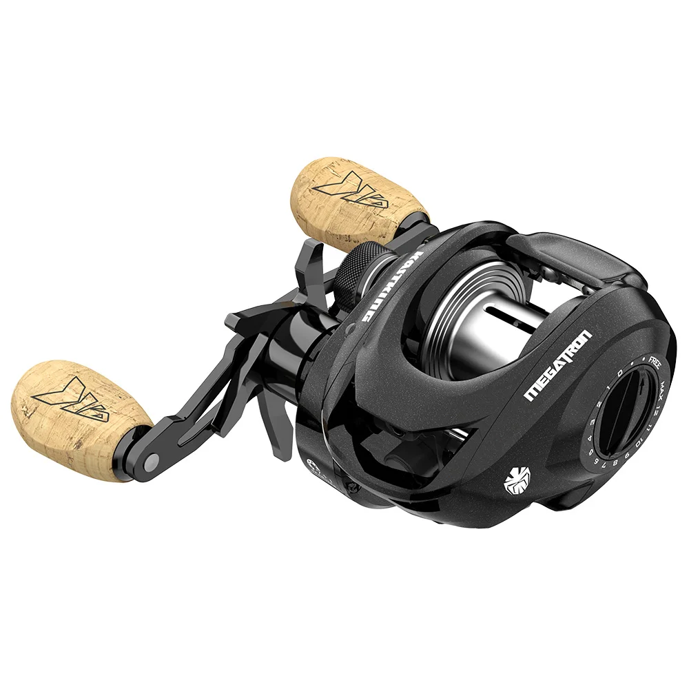 Carrete de pesca KastKing Royale MegaTron de fundición larga, relación de engranaje 7,2: 1, carrete de aluminio de agua dulce, bobina de pesca de arrastre de 8 KG - imagen 2
