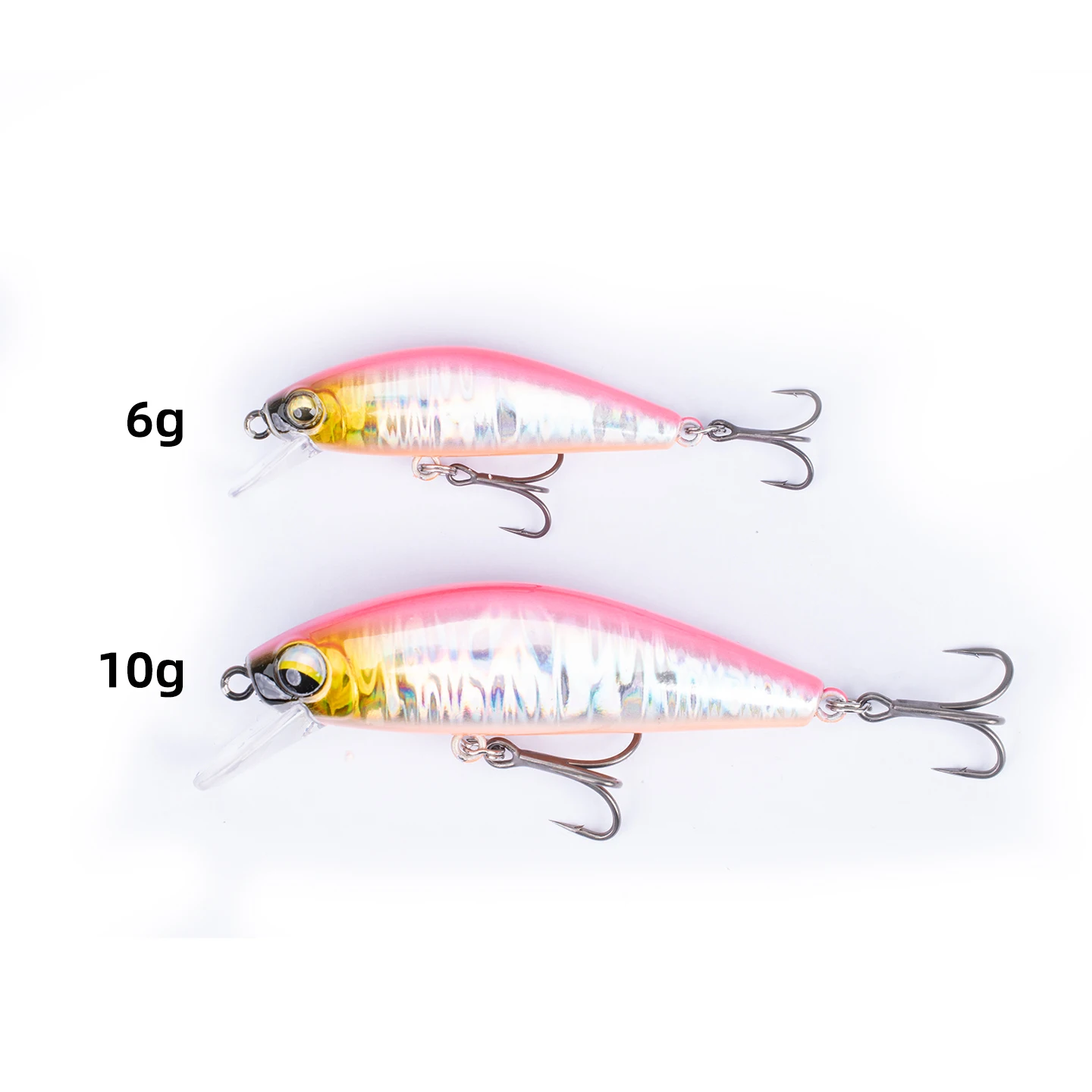 OUTKIT Mini láser duro – Señuelo minnow hundimiento para lubina - imagen 4