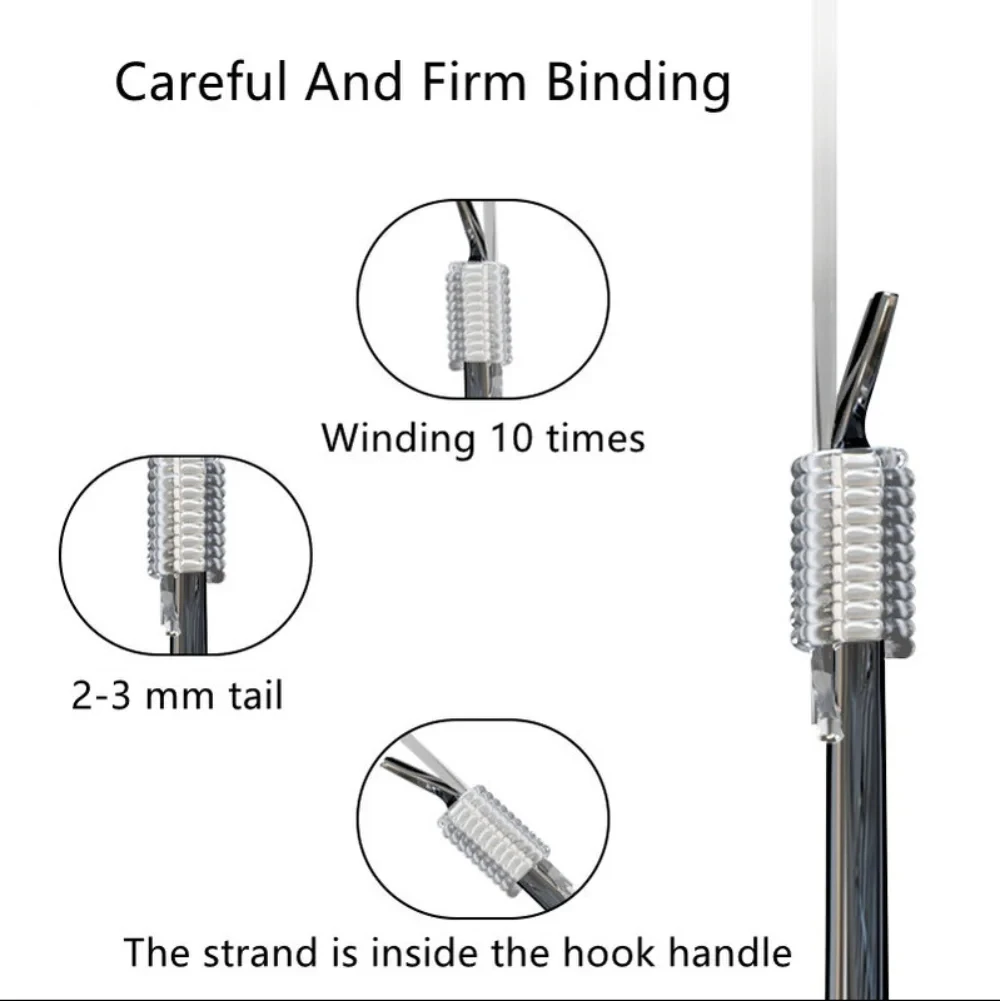 20 anzuelos/10 pares de pomelo dorado, nuevo equipo de pesca de embalaje fino, sedal, anzuelo de pesca de doble anzuelo, cebo de equipo de pesca - imagen 4