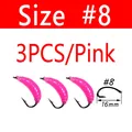 3PCS Size 8 Pink