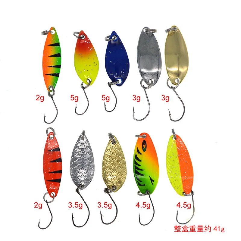 Descubra el mundo vibrante de los señuelos de pesca con nuestra diversa selección de 41 g de ganchos