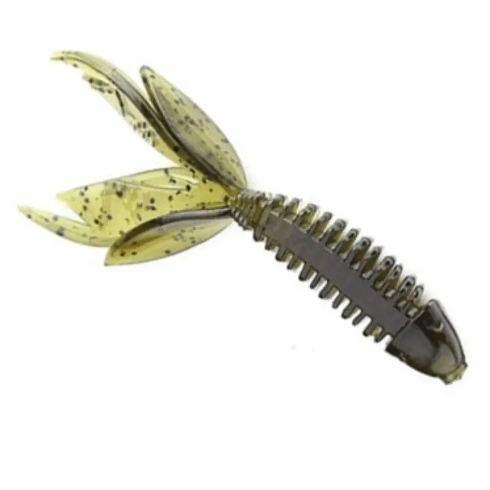 Señuelo de cangrejo de gusano duradero, 25 uds., 3 colores, suave, varios tamaños, cebo de langosta, señuelo de cangrejo de PVC, pesca en agua dulce - imagen 5