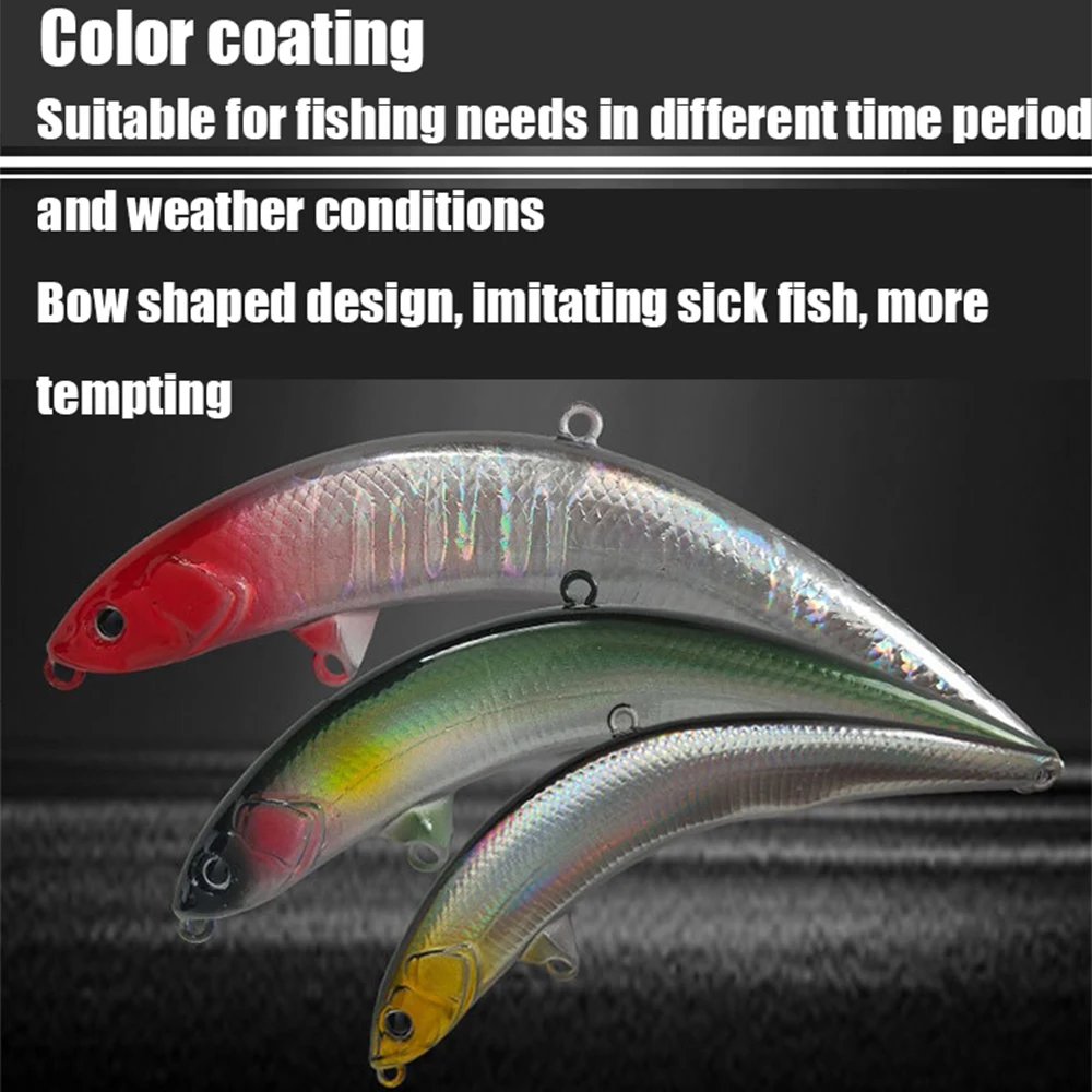 Señuelo de pesca de lápiz flotante, 5 piezas, 5,5g, 77mm, cebo duro, cebos duros artificiales, lubina, trucha, Lucio, Wobbler, herramienta de pesca - imagen 2