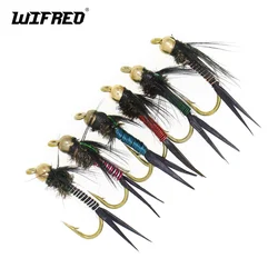 Anzuelos atados Copper John con púas cobre Wifreo – para mosca húmeda