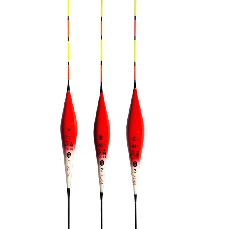 5 uds flotadores de pesca flotador sensible Vertical estable agua poco profunda Bobber boya duradera río lago flotador herramientas Accesorios - imagen 4
