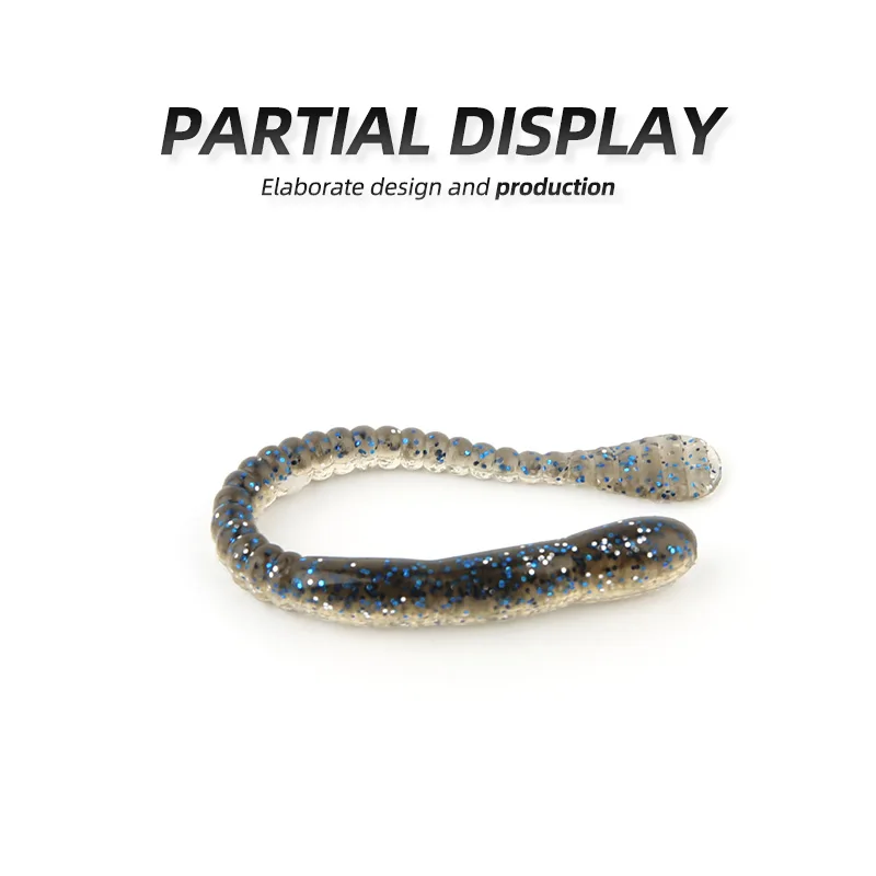 ARDEA-señuelo de pesca de 10 piezas, cebo de silicona suave para Sábalo, lucio de agua dulce, muskies, Océano, trucha, carpa, lubina negra - imagen 4