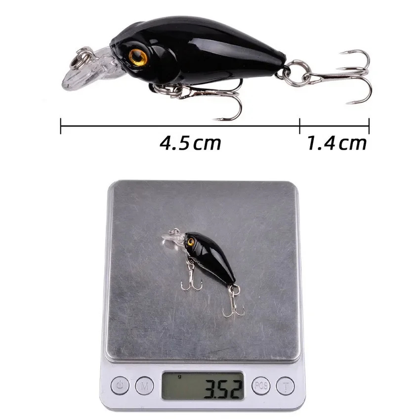 Señuelo de pesca duro Artificial, cebo Crankbait de 45mm y 4,1g, wobbler, Japón, Topwater, Minnow - imagen 2