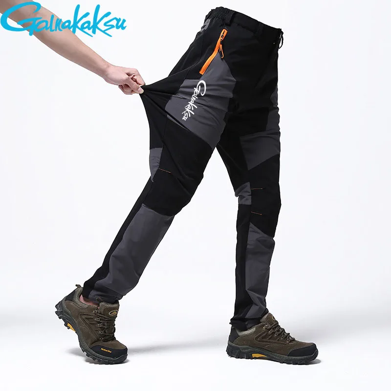 Pantalones de pesca impermeables elásticos transpirable a prueba de viento - imagen 3