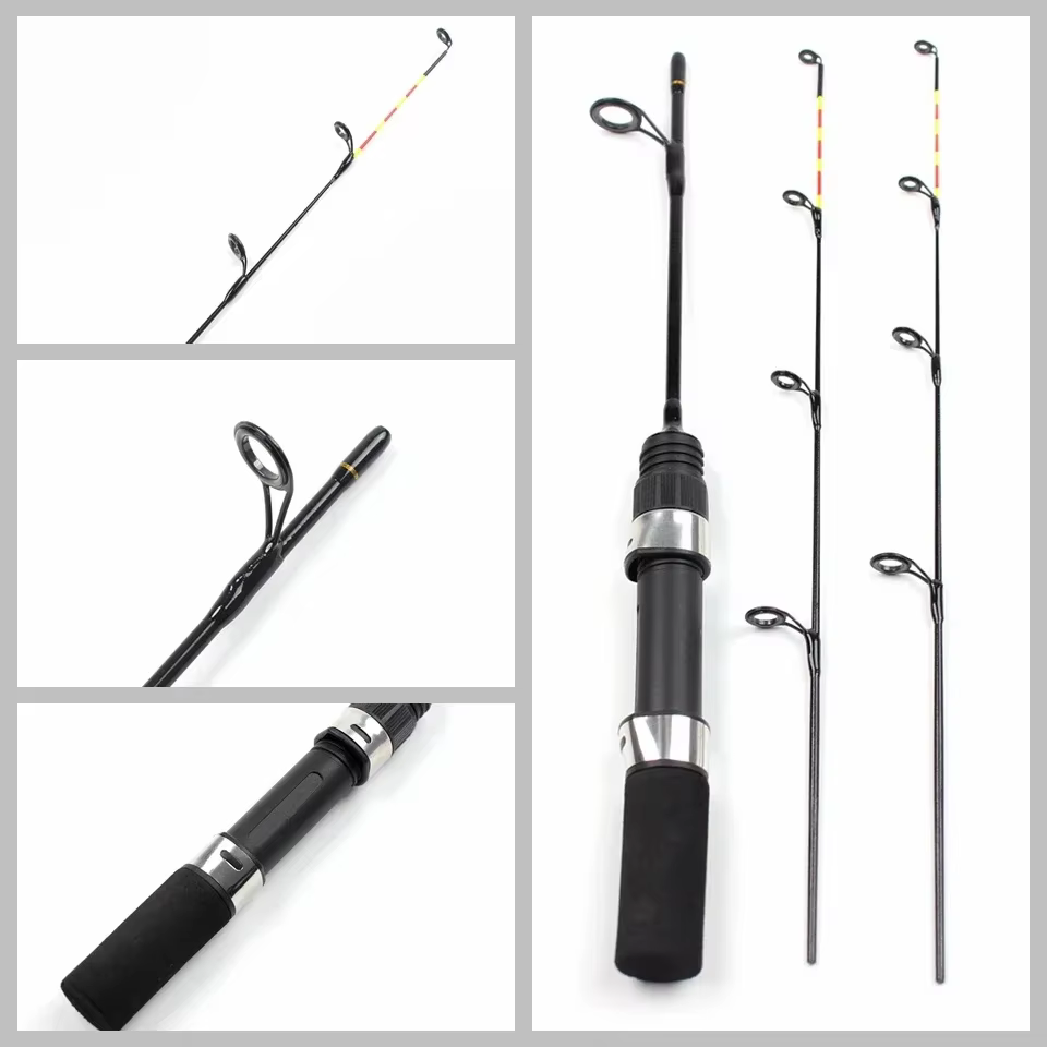 Caña de pesca en hielo ultraligera – Punta sensible para precisión - imagen 4
