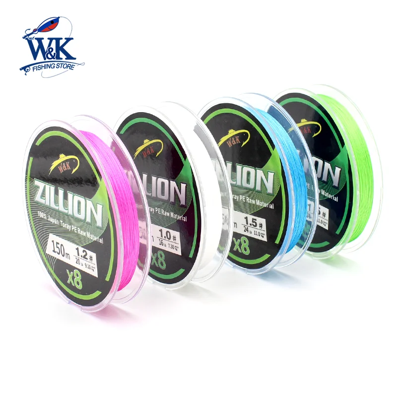200m Fishing Line at X8 Braided PE Lines Double Color Super Powered Braided Line Green Color PE Line - imagen 5