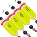 4pcs yellow 3.7in