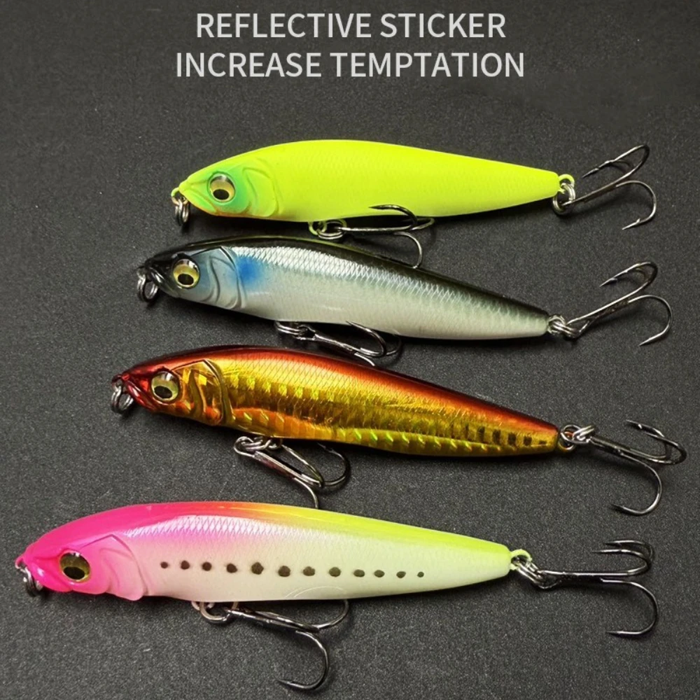 Señuelo hundido pececillo 90mm 18g – Cebo duro para lubina y trucha - imagen 5