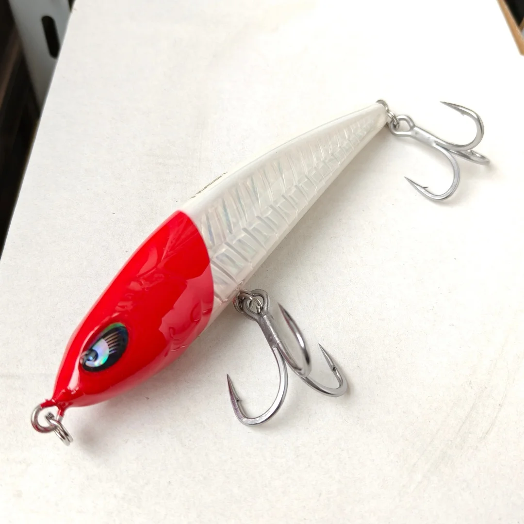 Señuelos de pesca Stickbait, 2 uds., 16cm, 109g, lápiz que se hunde, buenos cebos duros para nadar, lubina, Wobblers