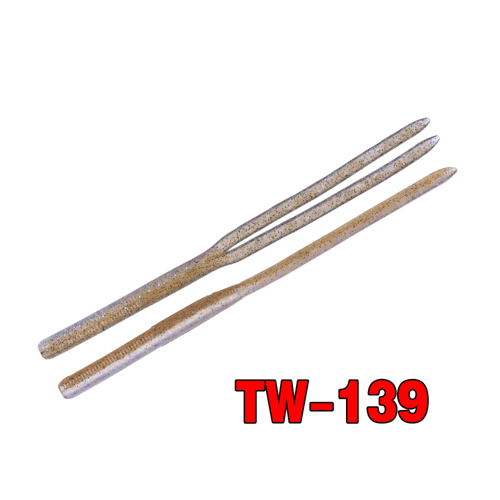 Cebo suave OSP importado de Japón, O.S.P, gusano de fideos de doble cola, señuelo loco 3D, pesca invertida NEKO, sin plomo - imagen 4