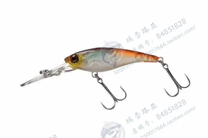 JACKALL, Japón SOUL SHAD 58SR 58SP cebo de perca militar, pescado mandarín suspendido, sumergible profundo - imagen 5