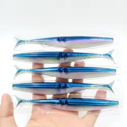 Duoduoyu Señuelo Nadador Shad 12cm para Lubina