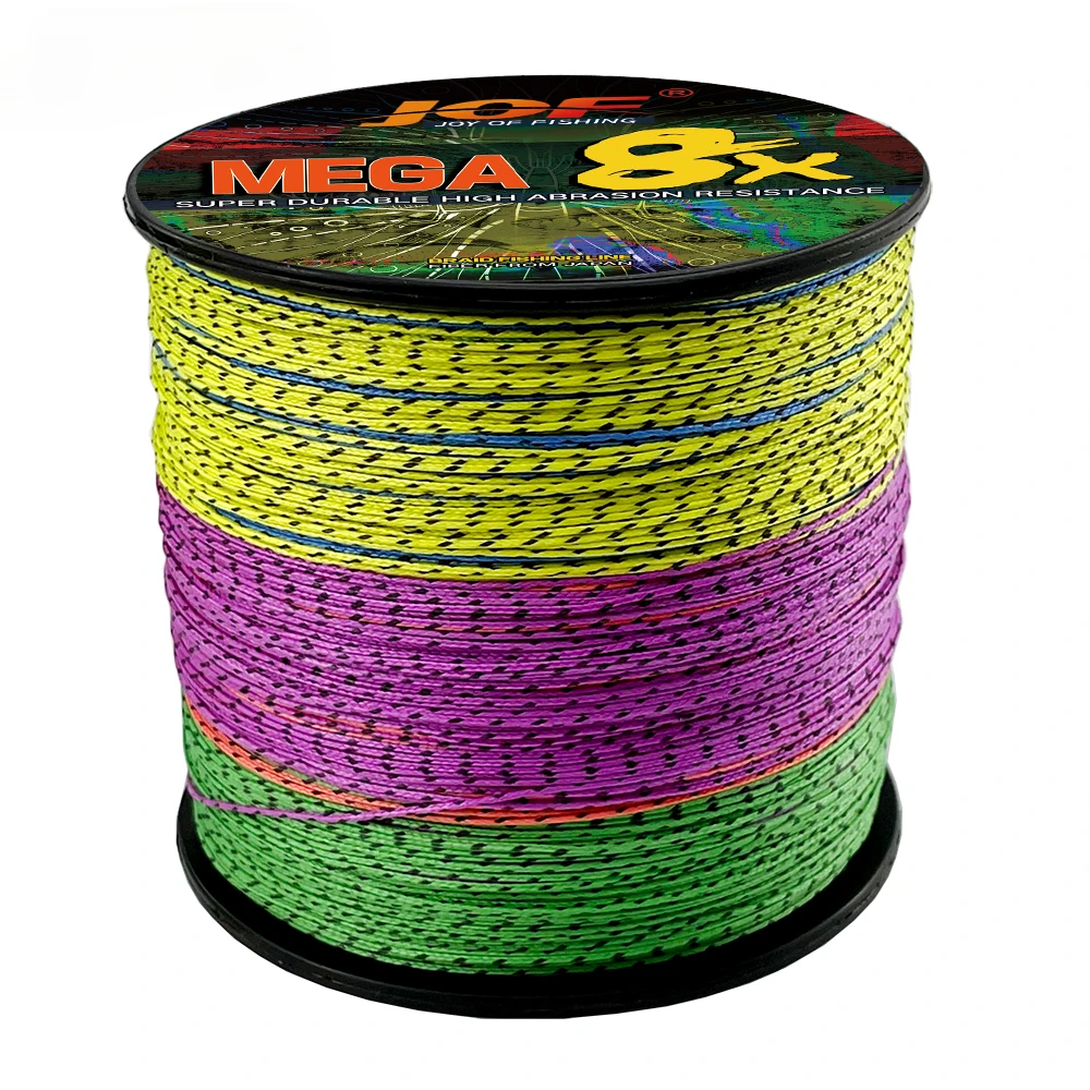 300/500/1000M 8Strands Braided Fishing Lines X8Multifilament PE Spotted Invisible 18/22/31/39/43/52/61/78LB Diameter 0.14-0.50mm - imagen 3
