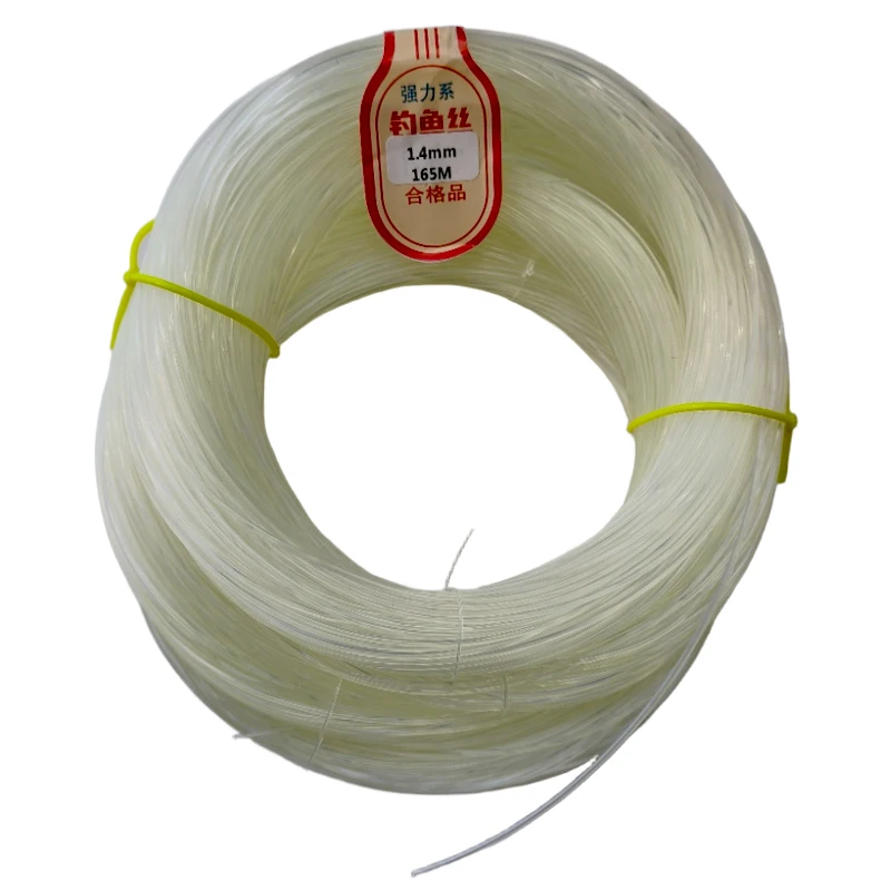 Línea de pesca fuerte de gran tamaño, 0,6/0,7/0,8/1,0/1,2/1,4mm, 165m/330m, línea de pesca monofilamento de nailon audaz, accesorios de pesca de mar - imagen 2