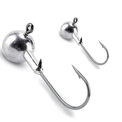 Anzuelo con cabeza de anzuelo, 1g, 2g, 3g, 4g, 5g, 6g, 7g, 8g, 9g, 10g, 12g, 14g, 16g, manivela, juego de Jigging lento para señuelo de gusano suave, anzuelo de aparejos de Pesca