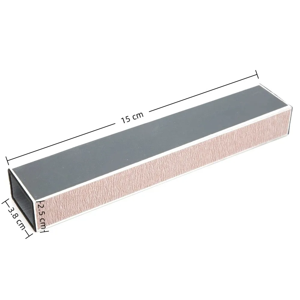 ​ Herramienta Luthier de guitarra de acero inoxidable ​ ​ Nivelador de lijado ​ ​ Incluye Piedras de Molería ​ ​ Archivo de trastes de guitarra ​ ​ Protectores de diapasón ​ - imagen 5