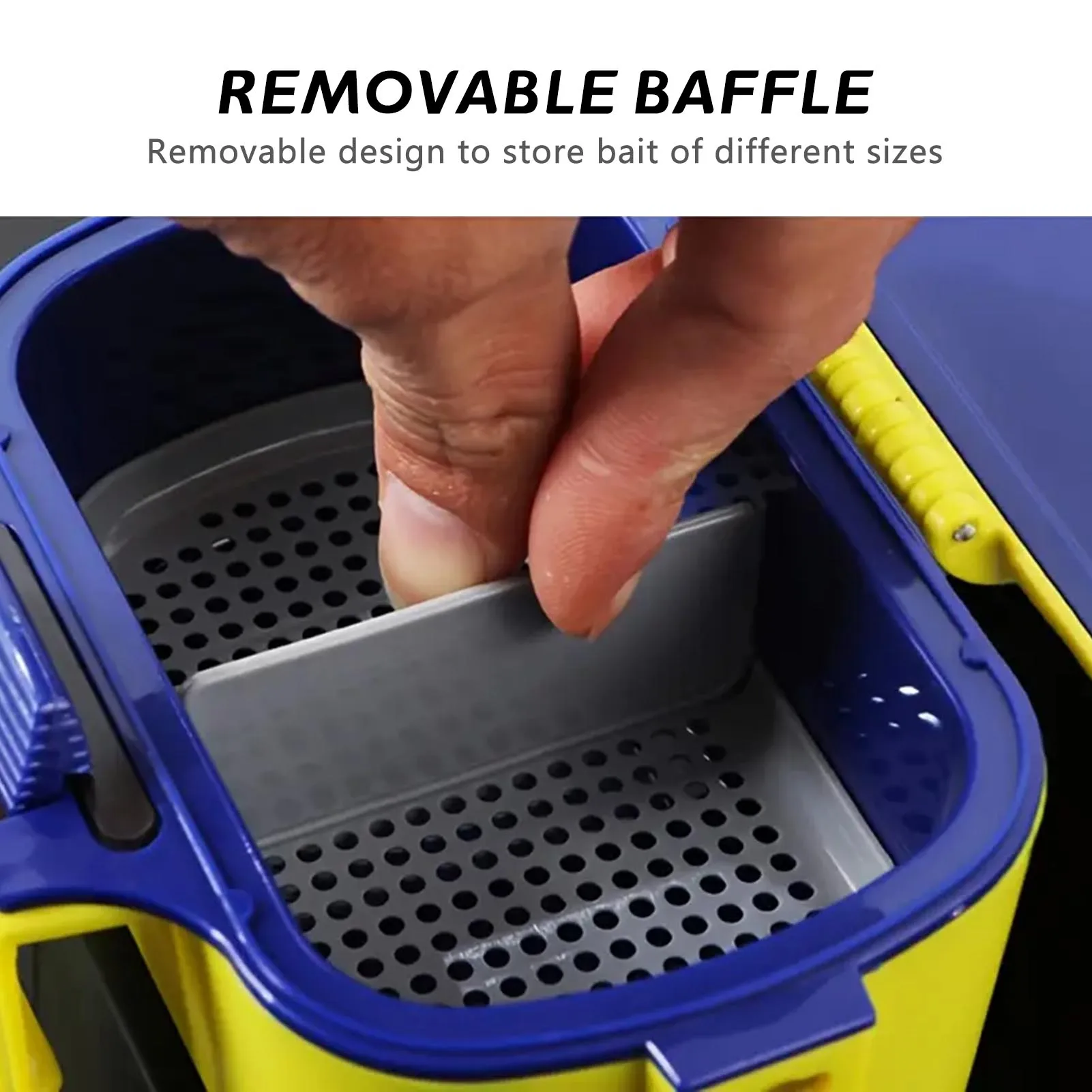 レッドワーム釣具ボックス断熱多目的保湿装置ワームヒル & プラスチックルアー用 - imagen 3