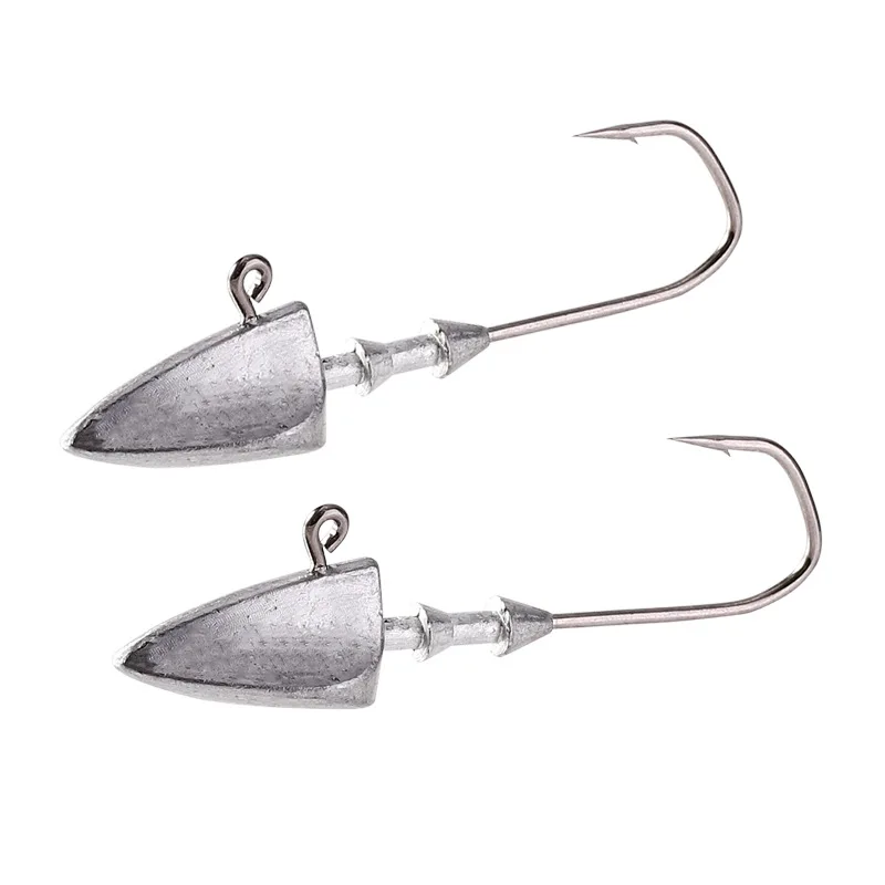 Jig Head de plomo Topline – Anzuelos para vinilo y cebo blando - imagen 2