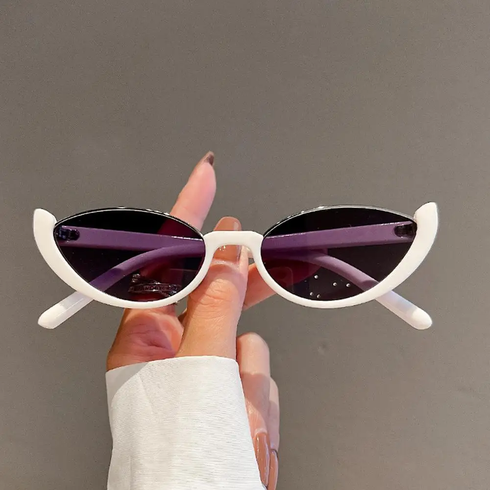 Gafas de sol ojo de gato medio marco, unisex, lentes oscuras urbanas - imagen 5