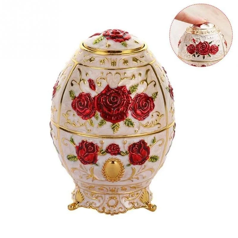 Soporte de palillos de dientes automático Vintage de Metal, caja dispensadora de palillos de dientes de Metal de aleación de Zinc, organizador de estilo europeo - imagen 5