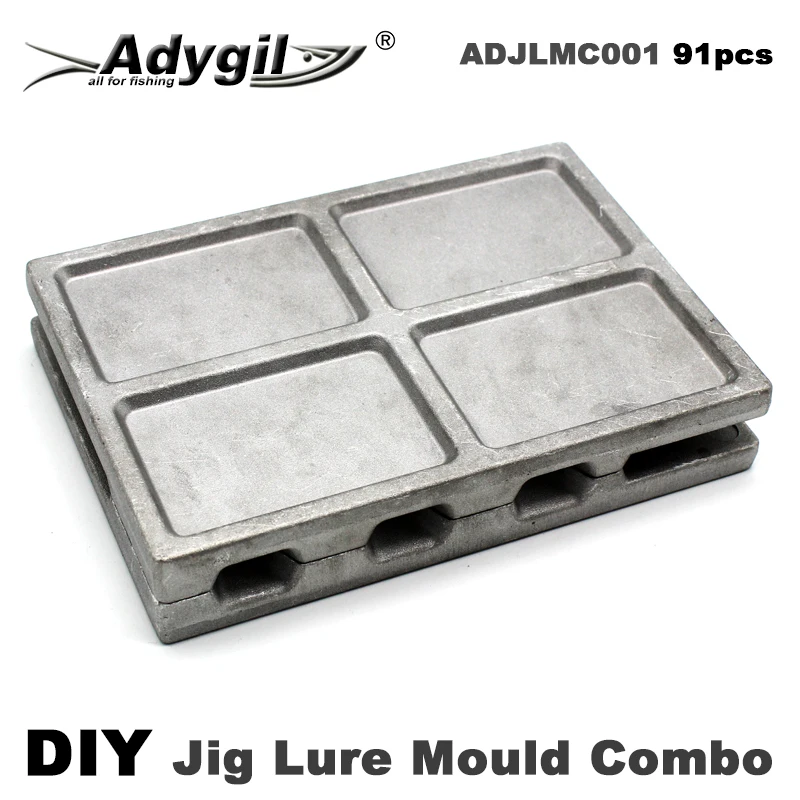 Molde para jig heads Adygil – 3 cavidades pesos 140 a 210g - imagen 5