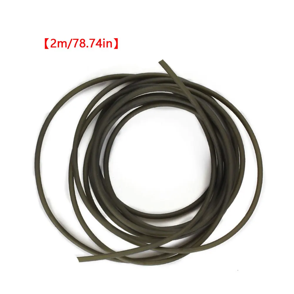 Tubo de 2m para anzuelo de pesca de carpa, método de tapón, alimentador, punta de gancho, cebo, Boilie, cuentas de tope, aparejo de pelo de carpa, accesorios de Terminal, aparejos - imagen 3