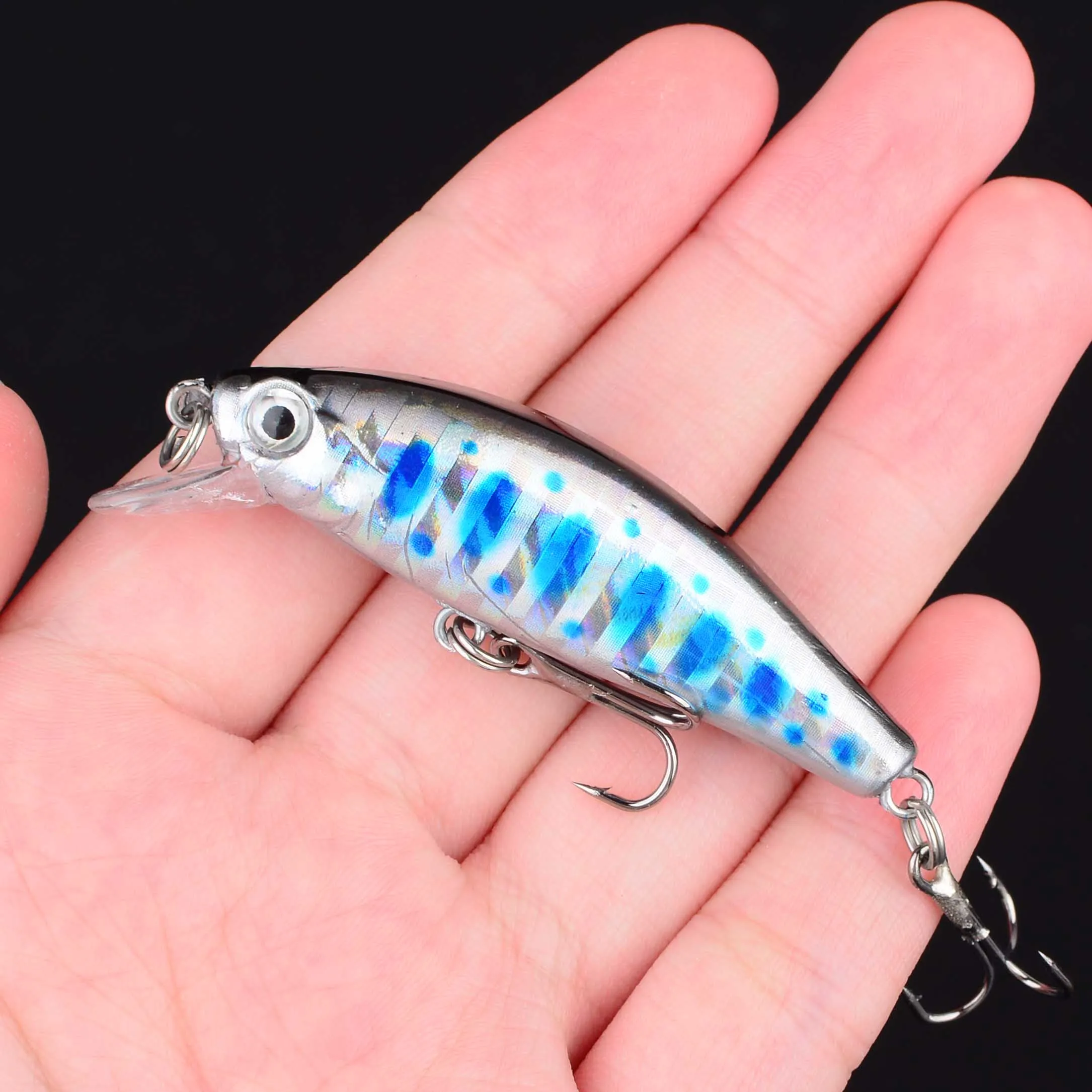 Señuelo Jerkbait artificial – Cebo duro para lubina, lucio y curricán - imagen 5