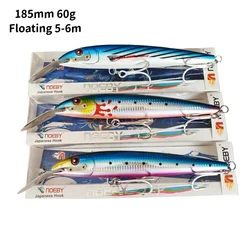Crankbait Noeby 185 mm – Minnow flotante para lucio y lubina
