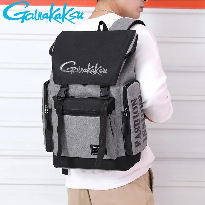 Mochila de pesca impermeable ligera con compartimento portátil - imagen 4
