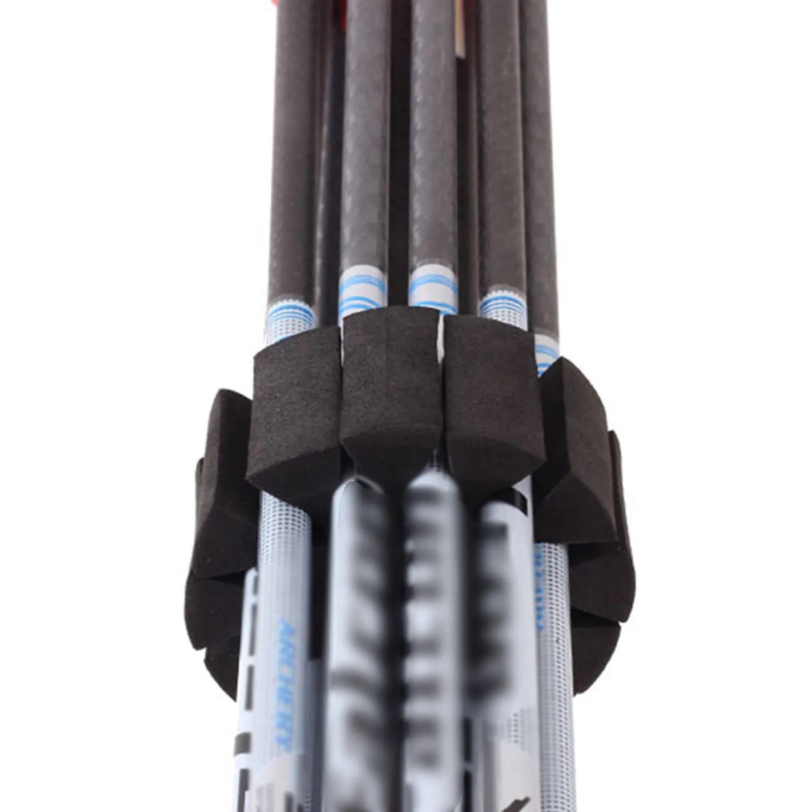 Soporte de protección separador de flecha, estante de protección de flecha de esponja redonda portátil, equipo de protección de flecha de tiro con arco - imagen 4