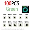 100pcs Green