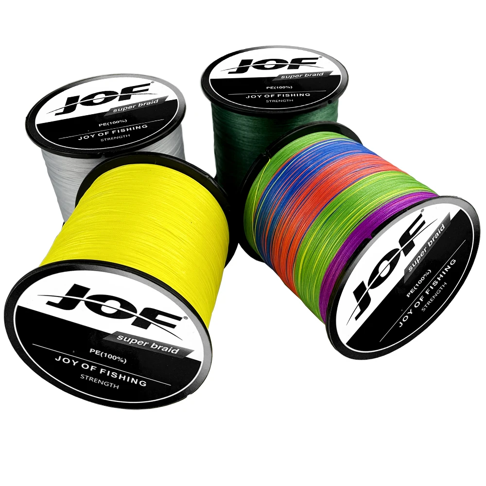 Hilo de pescar trenzado de 4 hebras, multifilamento duradero, superfuerte, 300 PE, 500M, 100% M, 10 colores - imagen 5