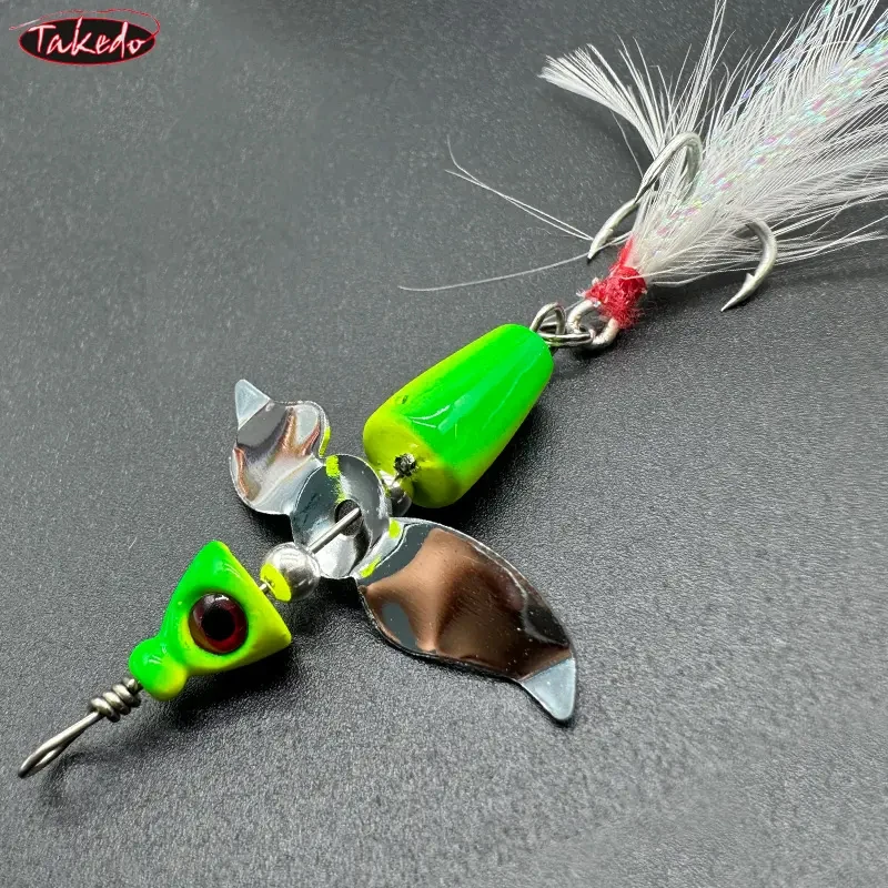 TAKEDO LX04 Señuelo Spinner Wobbler para lubina y trucha - imagen 2