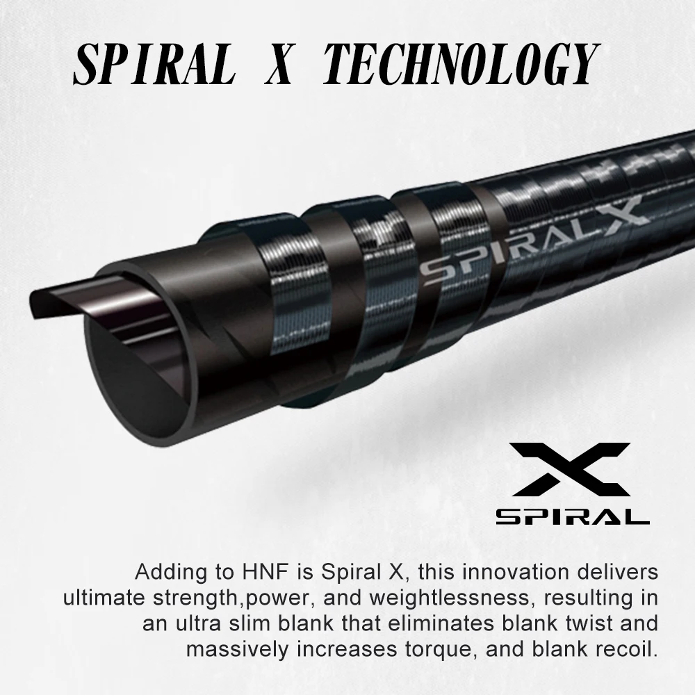 Hunthouse-caña de pescar de 2,29 m, caña de fundición giratoria de carbono, guía de 5-35G, 2 secciones - imagen 3