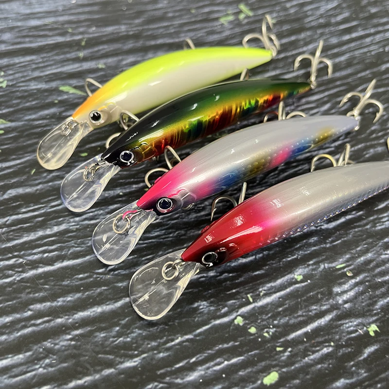 37g 110mm Sinking Minnow Fishing Lures Long Casting Heavy Artificial Hard Bait Wobblers for Pike Swimbait Jerkbait Equipment - imagen 4